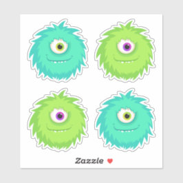 Furball Cute Monster Sticker