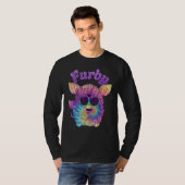 Furby Tie Dye Portrait T-shirt (Voorkant volledig)