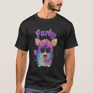 Furby Tie Dye Portrait Ta T-shirt