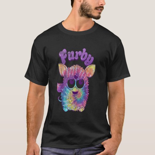 Furby Tie Dye Portrait Ta T-shirt (Voorkant)