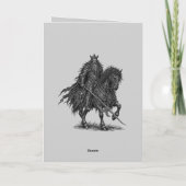 Furcas, Occulte Ridder van de Ars Goetia Kaart (Achterkant)