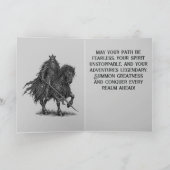Furcas, Occulte Ridder van de Ars Goetia Kaart (Binnen)