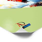 Furchtloser Junge trifft Elefantenbullen Perfect Poster (Hoek)