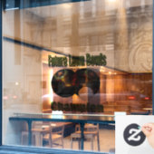 Fure Lawn Bowls Champion, Window Cling Raamsticker (Cafe Raam)