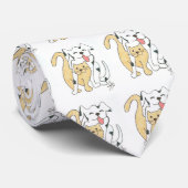 Furever Friends Humane Society necktie Stropdas (Opgerold)
