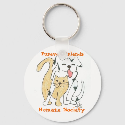 Furever Friends Humane Society Sleutelhanger (Voorkant)