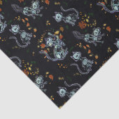 Furever Friends Spooky Ghost Cats Tissuepapier (Detail)