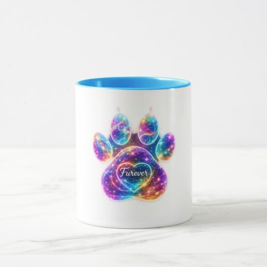 Furever Herdenkingsgeschenk voor huisdieren Mok (Midden)