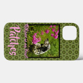 FURever in Mijn Sjabloon van het Groene Patroonpat Case-Mate iPhone Case (Achterkant (horizontaal))