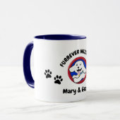 Furever Neighbours Gepersonaliseerde Mok (Voorkant links)