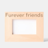 Furever vrienden foto freme gegraveerde lijstjes (Voorkant)