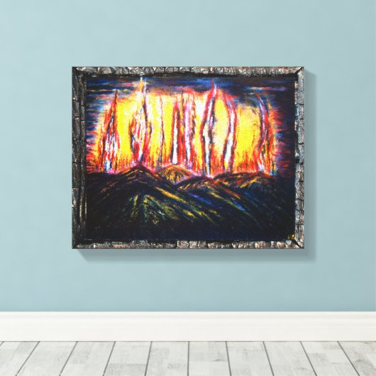 Furie Canvas Afdruk (Insitu (Houten vloer))