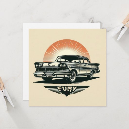 Furie Kaart (Voorkant / Achterkant in situ)