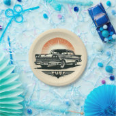 Furie Papieren Bordje (Feest)