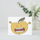 Furieappel Briefkaart (Staand voorkant)