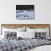 Furieuze Waters van de Niagara! Canvas Afdruk (Insitu (Slaapkamer))