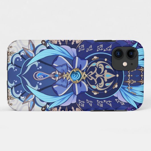 Furina Pneuma Genshin Impact Case-Mate iPhone Case (Achterkant (horizontaal))