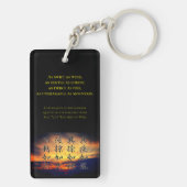 Fūrinkazan [Acrylic Key Chain] Sleutelhanger (achterkant)
