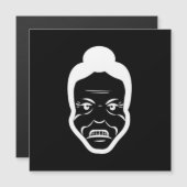 Furious Bun Granny – Fridge Magnet (Voorkant / Achterkant)