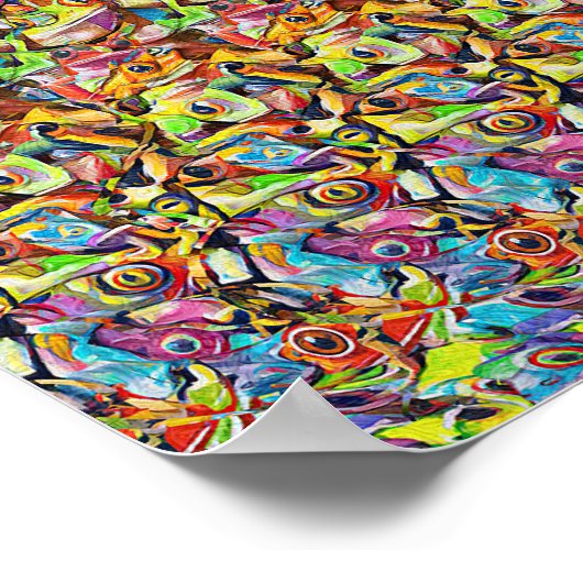 Furious Clumsiness - Verborgen 3D-afdrukken Poster (Hoek)