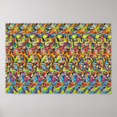 Furious Clumsiness - Verborgen 3D-afdrukken Poster (Voorkant)