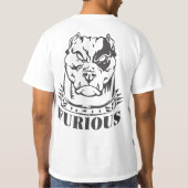 Furious Dog Graphic T-shirt (Achterkant)