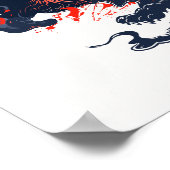 Furious Dragon Head Poster (Hoek)