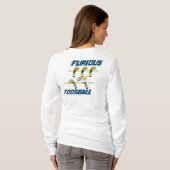 Furious Foosball Series Hoodie T-shirt (Achterkant volledig)