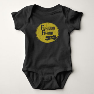 Furious Frank Black & Yellow Romper