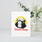 Furious George Briefkaart (Staand voorkant)