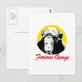 Furious George Briefkaart (Voorkant / Achterkant)