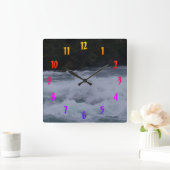 Furious Waters van de Niagara Vierkante Klok (Huis)