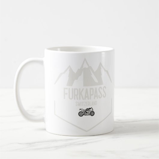 Furka Pass Zwitserland Koffiemok (Links)