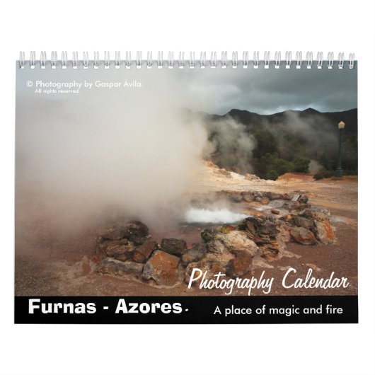 Furnas, Azoren - Agenda voor fotografie Kalender (Hoes)