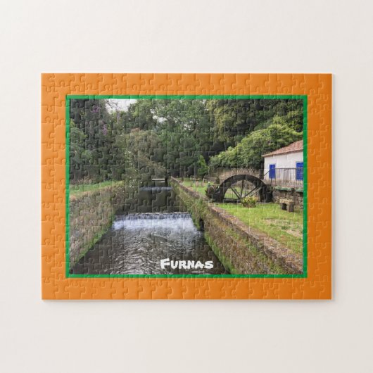 Furnas Azores Jig Saw Puzzle Legpuzzel (Horizontaal)