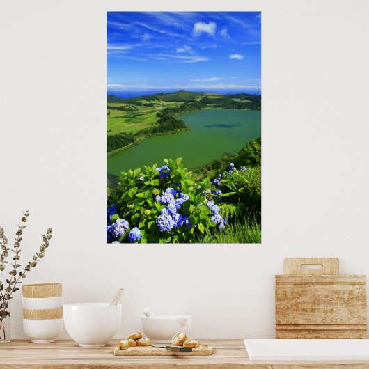 Furnas Lake, Azoren Poster (Keuken)