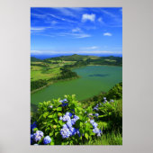 Furnas Lake, Azoren Poster (Voorkant)