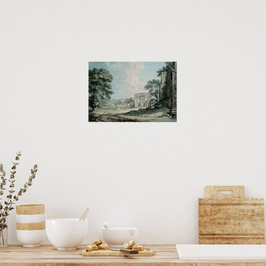 Furness Abbey, Lancashire Poster (Keuken)