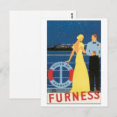 Furness Queen of Bermuda Briefkaart (Voorkant / Achterkant)