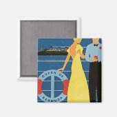 Furness ~ Queen of Bermuda Magneet (Voorkant / Achterkant)