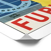 Furness ~ Queen of Bermuda Poster (Hoek)