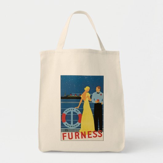 Furness ~ Queen of Bermuda Tote Bag (Voorkant)