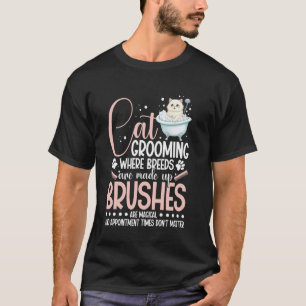 Furologist kattenverzorging kitten verzorging huis t-shirt