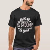 Furoloog Dog Groomer Apparel schattige grooming T-shirt (Voorkant)