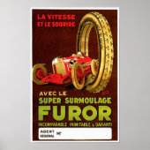 Furor-banden ~  autoband AD Poster (Voorkant)