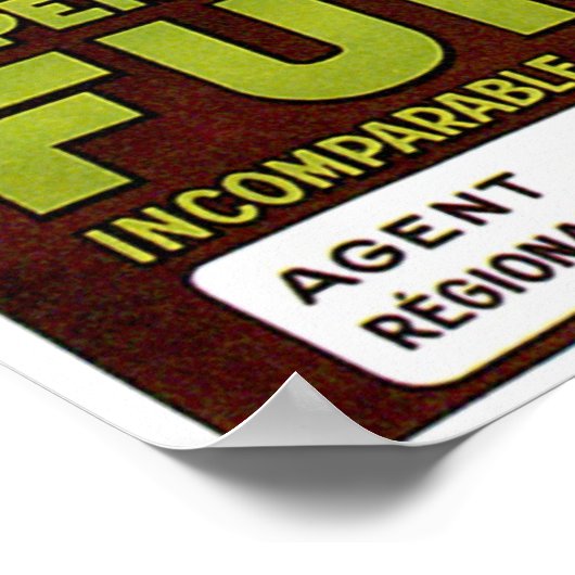 Furor-banden ~  autoband AD Poster (Hoek)