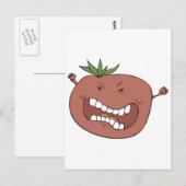 Furous tomato briefkaart (Voorkant / Achterkant)