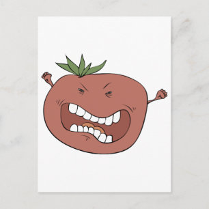 Furous tomato briefkaart