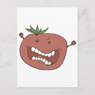 Furous tomato briefkaart