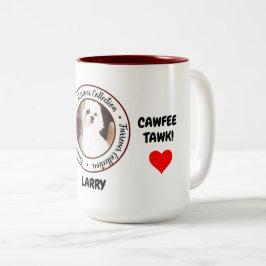 Furrever Cawfee Tawk gepersonaliseerde koffie mok